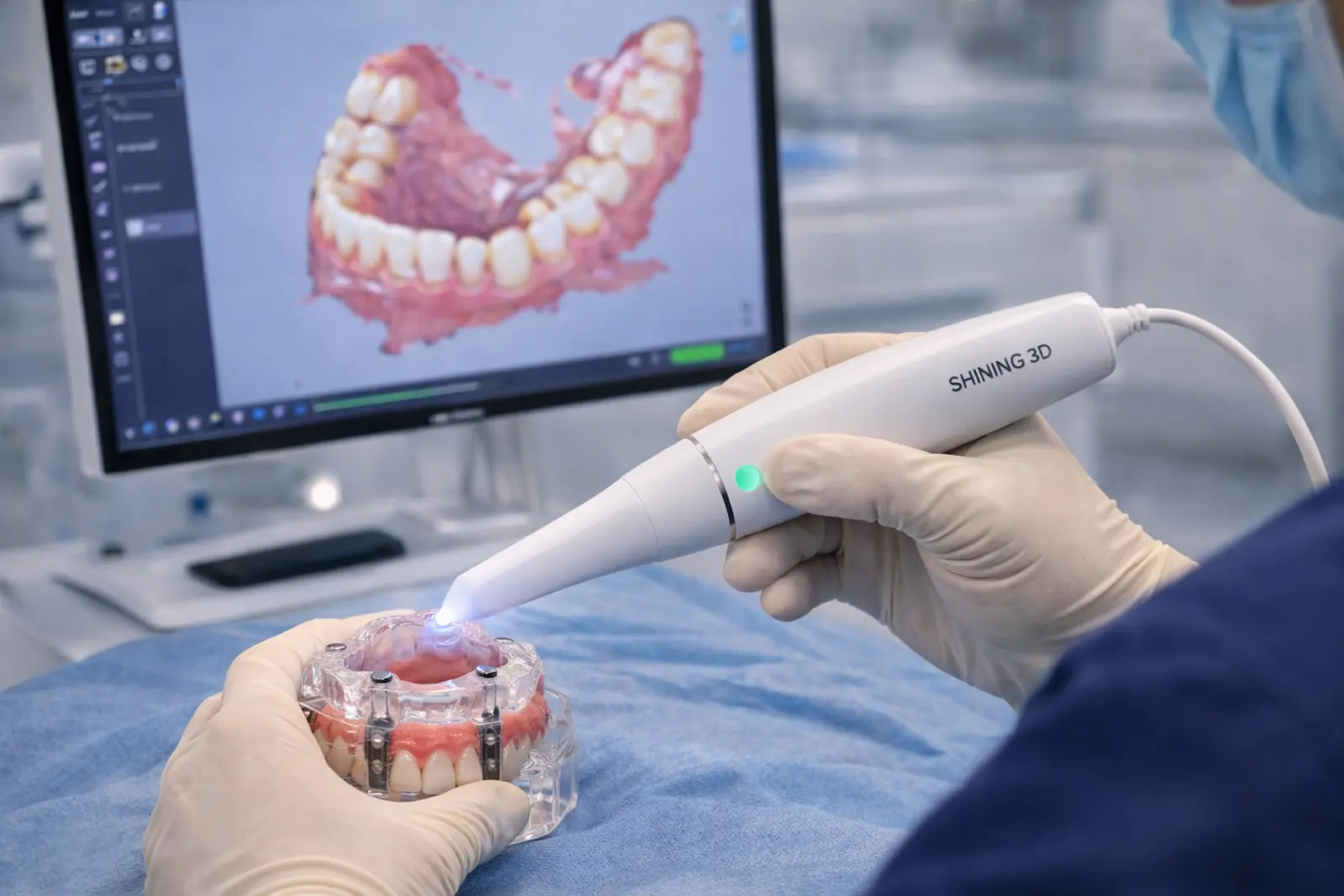 Escáner intraoral 3D para implantes dentales en Valencia