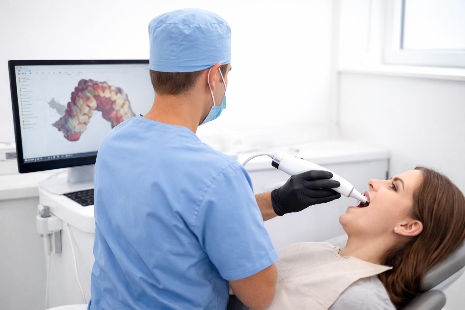 Escáner intraoral para planificación digital de implantes dentales en Valencia